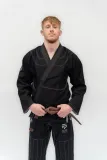 FP25 Black Gi - Full Body Front